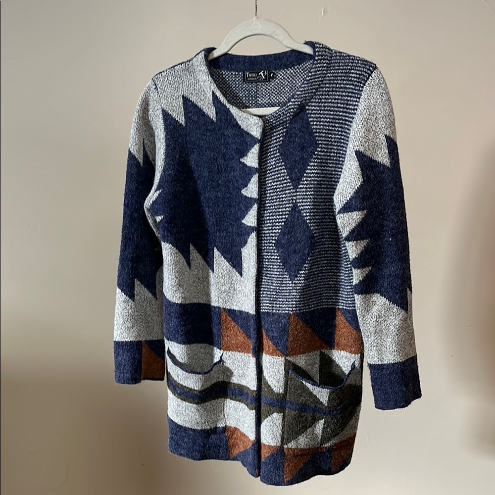 Geometric Tivoli of Ireland Cardigan